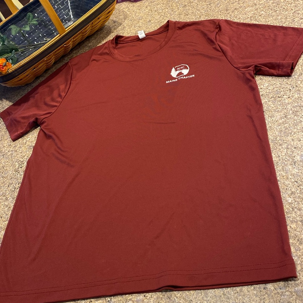 AMC Appalachian Mountain Club Maine Chapter Tee Shirt Medium